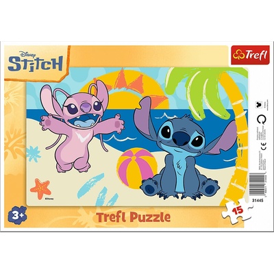 TREFL Lilo & Stitch Pri mori 15 dielov