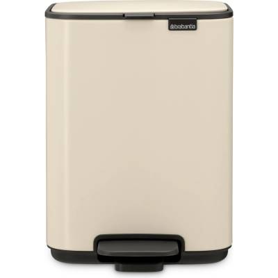 Brabantia Pedálový odpadkový kôš BO 4 l, jemne béžová, oceľ, Brabantia (BRAB237829)