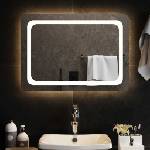 vidaXL LED огледало за баня, 70x50 см (151784)