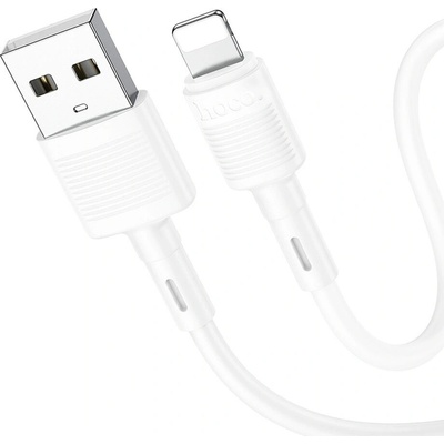 Hoco X83 USB A to Lightning 2.4A 1m bílý