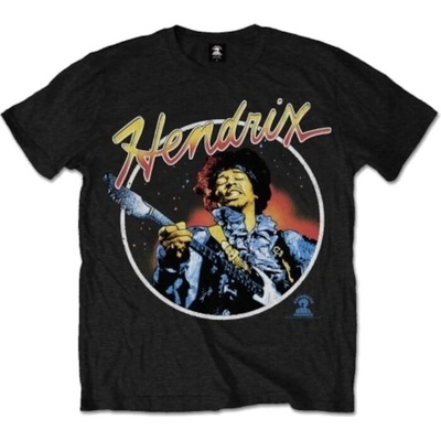 Jimi Hendrix Script Circle Black M Риза (JHXTS06MB02)