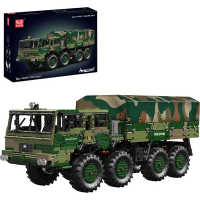 Mould King 20039 Nákladní terénní vozidlo Kolos 8x8 R/C zelená kamufláž