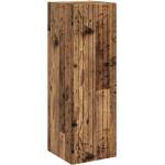 vidaXL Стенно Баня Кабинет Старо дърво 33 x 34, 5 x 60 см (890670)