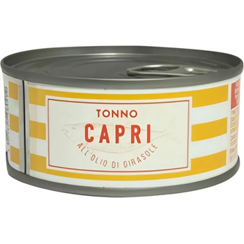 Capri Tuňák Skipjack v slunečnicovém oleji 160 g