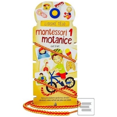 Montessori motanice 1 - lidské tělo - Modrý slon