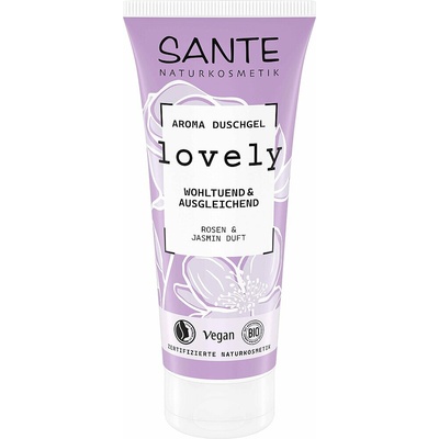 Sante Aroma sprchový gél ruža a jazmín 200 ml