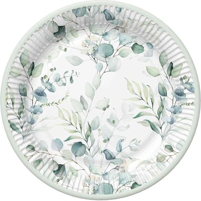 Iris Хартиени чинии Everyday Daisy с диаметър 22, 7 см, 8 бр. в опаковка в различни цветове и модели TD02_OG_010001 (TD02_OG_010001)