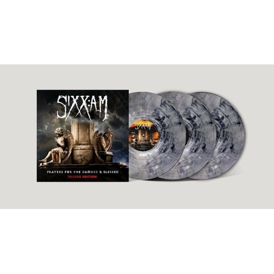 Sixx: A.M. - Prayers For The Damned & Blessed Deluxe Edition (Trifold Clear Smoke Coloured) (3 ) LP
