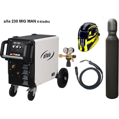 ALFA IN aXe 230 MIG MAN + hořák + ventil + kukla + lahev SET TOP