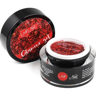 Laif Glamour Red stavební gel 15 ml