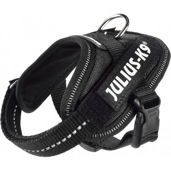 Julius-K9 JULIUS-K9® IDC Powerharness 3XS/Baby1 Нагръдник за кучета 0, 8-3 кг, с обиколка на гърдите 29-36 см - цвят черен, Унгария - 16IDC-P-B1