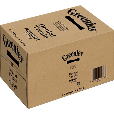 Greenies žuvadlo starostlivosť o zuby 340 g Medium 12 x 170 g