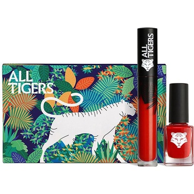 All Tigers Set Call Me Queen комплект червило и лак за нокти за жени 1 бр