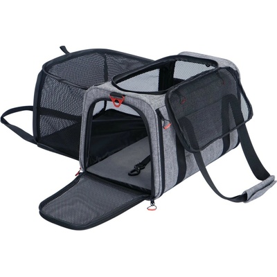 ZOLUX NOMAD M Přepravní taška pro psy a kočky s dodatečným prostorem 44 × 28 × 28 cm