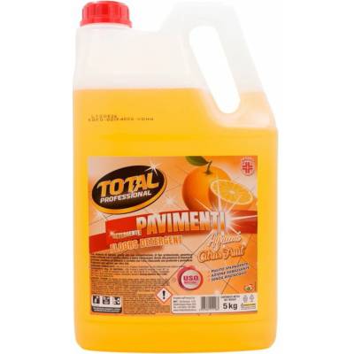 Total čistiaci prostriedok na podlahy s vôňou pomaranča 5 kg