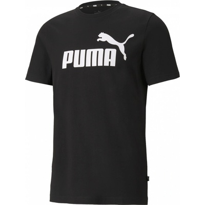 Puma ESS Logo Tee Black 586666-01 Černá