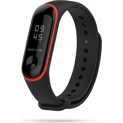 Pouzdro Tech-protect Smooth Xiaomi Mi Band 3/4 černé/red