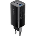 Havit UC20 GaN Зарядно устройство 65W 3 порта черно (UC20 EU)