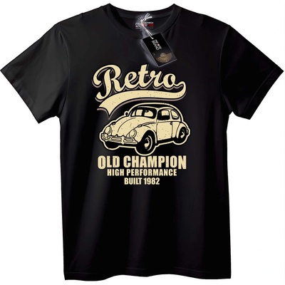 NOONEBRAND Тениска Ретро Кола Шампион 1982 - 4XL, White