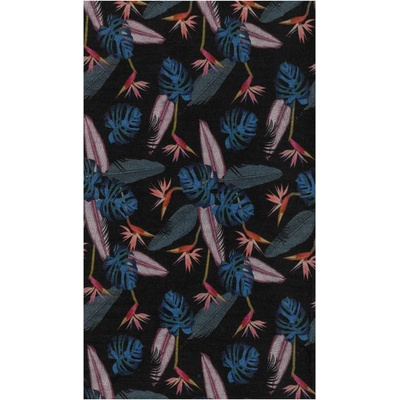 Sensor TUBE MERINO IMPRESS šatka čierna floral