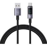 USAMS SUFENG кабел за данни USB - Type-C, 120cm, ЗЕЛЕН SJ673USB01 (SJ673USB01)