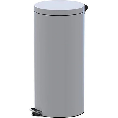 Alda Pedálový odpadkový koš Hotel Safe Soft -Close Freedom Fresh 30 l, lakovaná ocel, bílá SOFTF614EPO