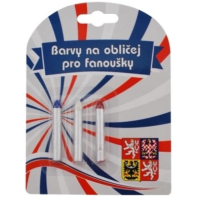 Barvy na obličej ČR 4 tužky – Zboží Dáma