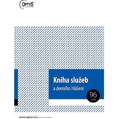 Optys 1242 Kniha evidence služeb denního hlášení A4 nepropisující 96 listů – Zboží Dáma