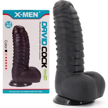 Дилдо с оребрена повърхност, 27см. - Reynold Ribbed Dildo (XMEN000258)
