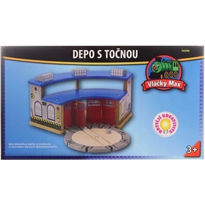 Depo s točnou pre štyri lokomotívy