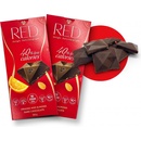 Čokolády RED Delight horká čokoláda s příchutí pomeranče a mandlí 100g