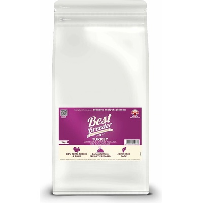 Best Breeder Grain Free Small Breed Puppy Turkey with Duck Sweet Potato Dill & Chamomile 2 kg