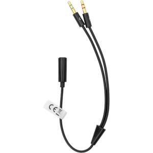 SBOX 35F-2X35M/R Гайка за 3, 5 мм жак - Адаптер за 2x 3, 5 мм жак SBOX 35F-2X35M/R (SBOX 35F-2X35M/R)