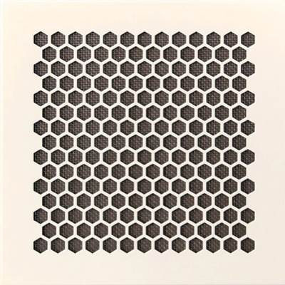 M&D Hexa 26 x 26 cm bílá