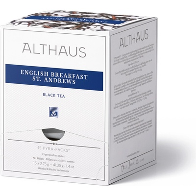 Althaus Черен чай Althaus - Английска закуска St. Andrews Pyra Pack15x2.75 г