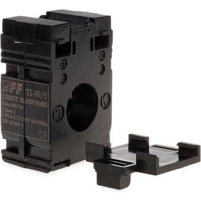TI-80/5 - Prúdový transformátor, 80/5A, 1-fázový, 2,5VA