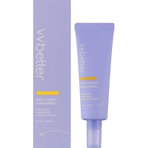 VVBETTER Лек ежедневен слънцезащитен крем SPF 50+ PA+++ Vvbetter Daily Airfit Sunscreen Spf 50+++