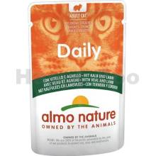 Almo Nature Daily Menu Telecí s jehněčím 70 g