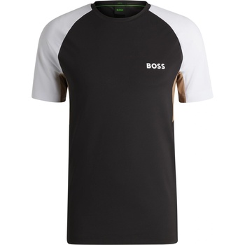 Image 1 of Boss Тениска Boss Men's HBG TOC Pique Regular Fit T-Shirt - Black 001
