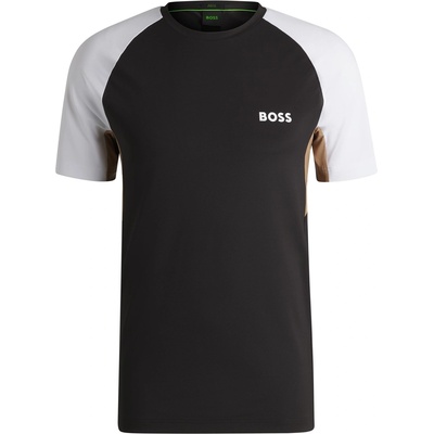 Boss Тениска Boss Men's HBG TOC Pique Regular Fit T-Shirt - Black 001