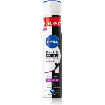 Nivea Black & White Authentic антиперспирант-спрей 72 ч. 200ml
