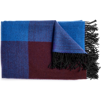tre Карирано одеяло Blend Throw синьо-черно (BT155BB)