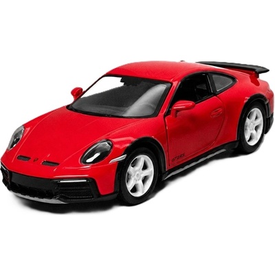 Метална количка Kinsmart - Porsche 911 GT2 RS, 1: 36, червена (56077)