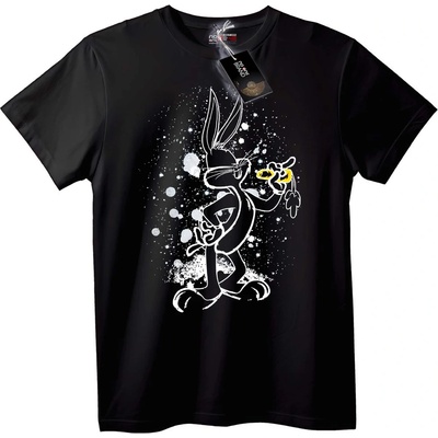 NOONEBRAND Тениска със заек с банан - XS, Black