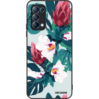 Pouzdro Picasee ULTIMATE CASE OPPO Reno 5 5G Rhododendron