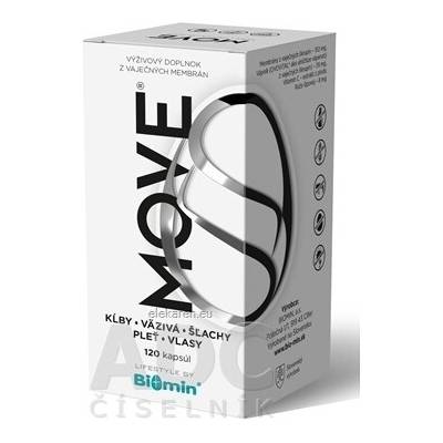 Biomin MOVE na kosti a chrupavky 120 kapsúl