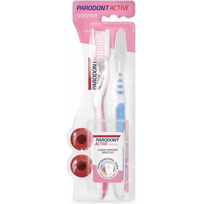 Paradont active Четка за зъби PARODONT SENSITIVE 2in1 (A-3090-000205_7)
