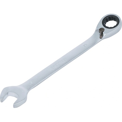 BGS technic Ráčnový očkoplochý klíč přepínatelný 17 mm BGS 6617