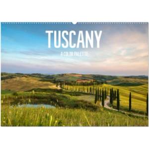 Calvendo Tuscany A color palette (Wall Calendar 2026 DIN A2 landscape), CALVENDO 12 Month Wall Calendar | Calvendo, Photostravellers
