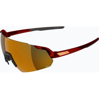 Alpina Слънчеви очила Alpina Turbo Air Q-Lite red transculent matt/gold mirror/pink